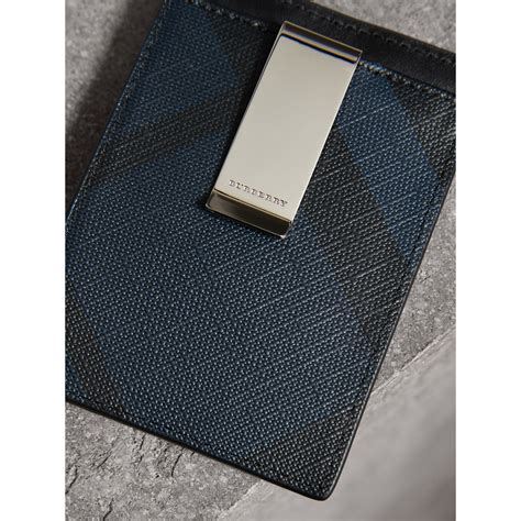 money clip card case burberry|Burberry wallet for men's.